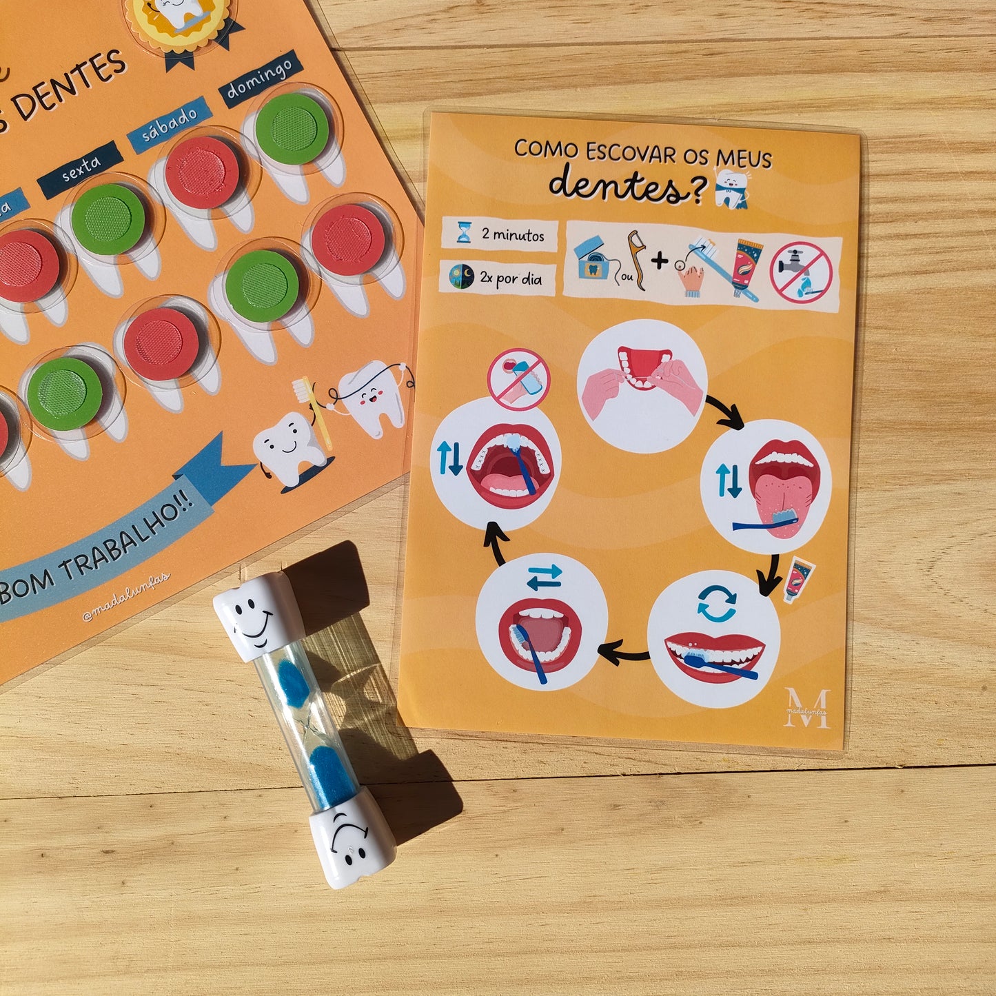 Kit Dentes Felizes PERSONALIZADO