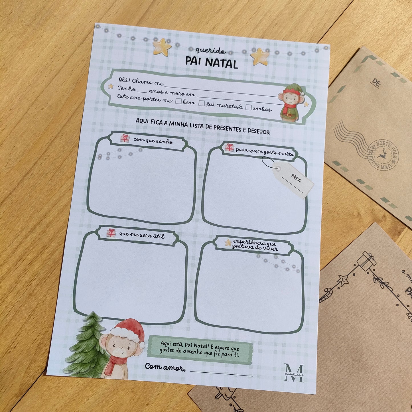 Carta Pai Natal